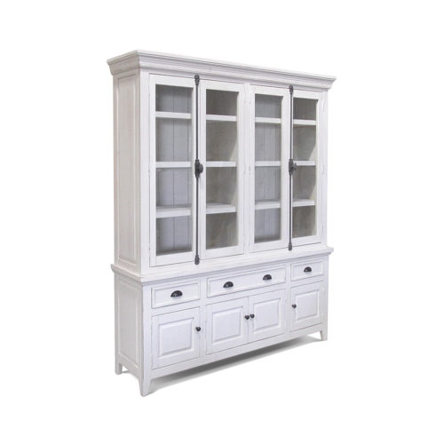 Haylee Console & Hutch with Cremone Hardware