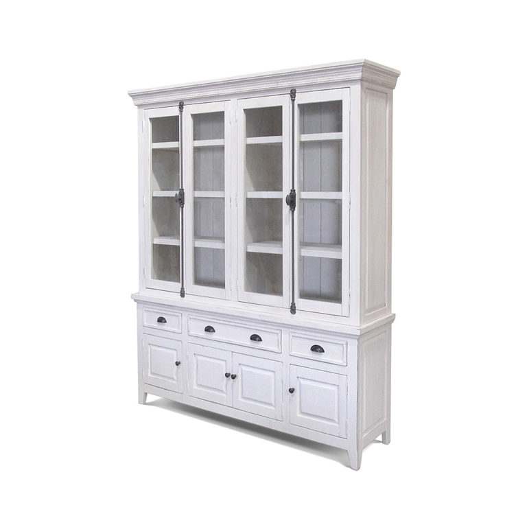 Haylee Console & Hutch with Cremone Hardware